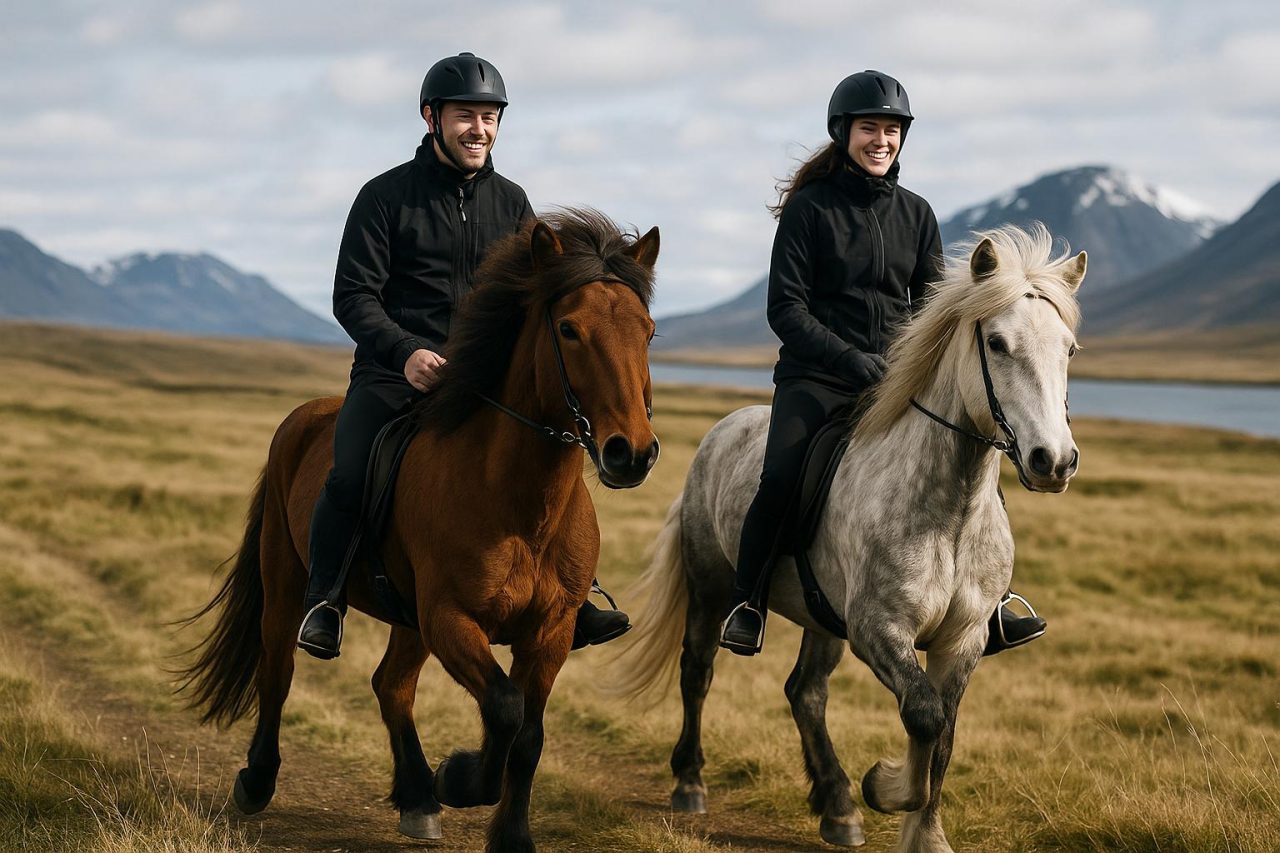 Ridning på islandshästar