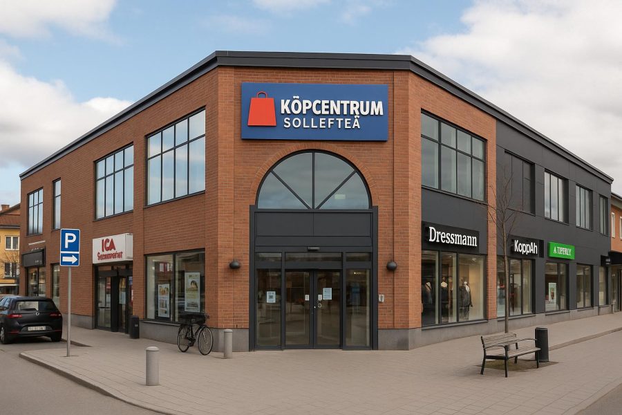 Köpcentrum i Sollefteå
