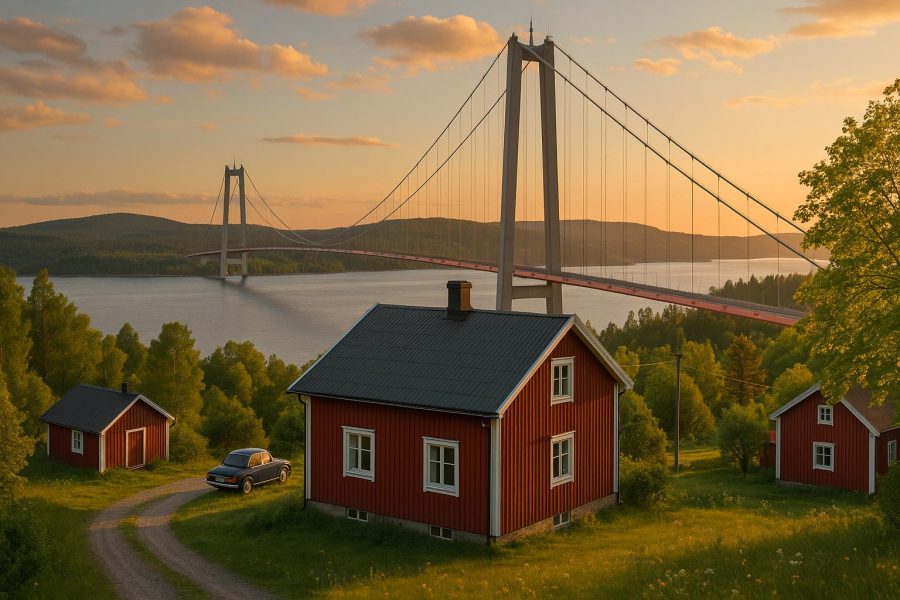 Bo nära Högakustenbron