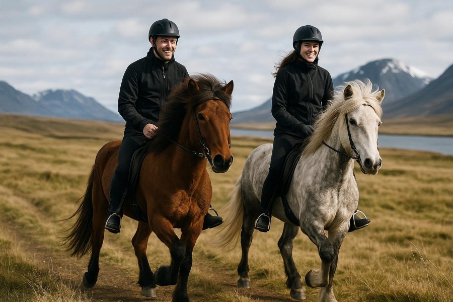 Ridning på islandshästar