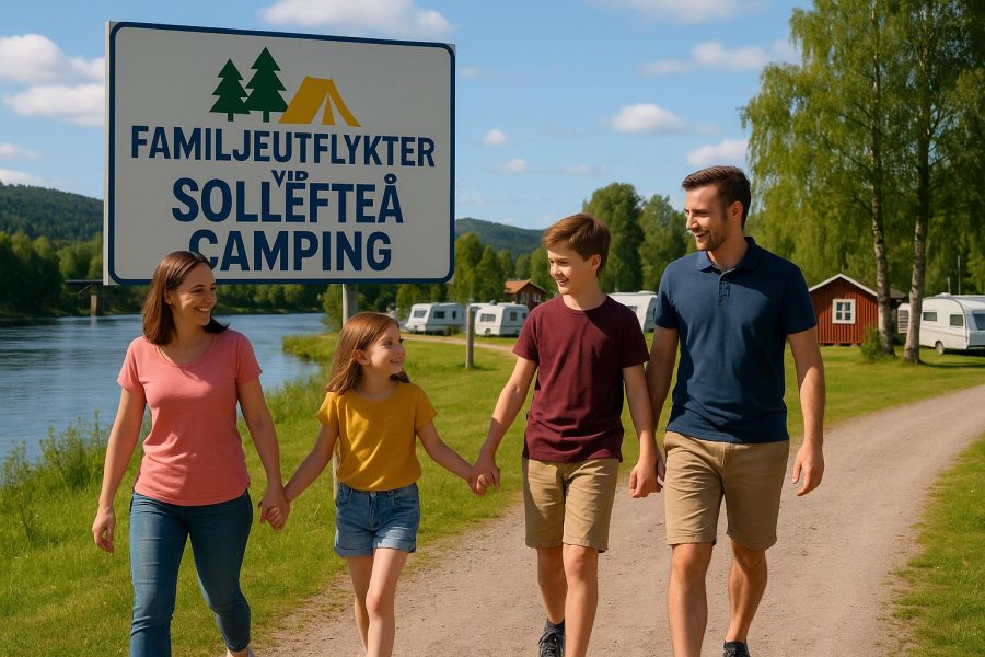 Familjeutflykter vid Sollefteå Camping