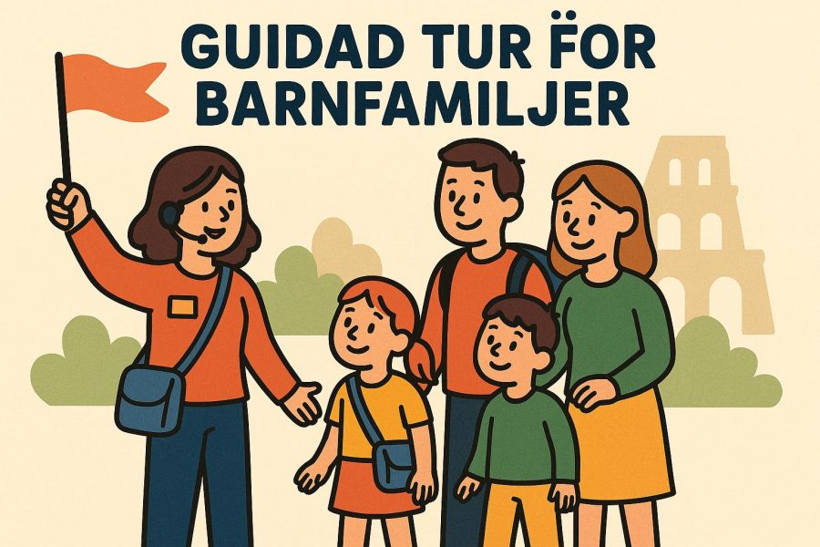 Guidad tur för barnfamiljer