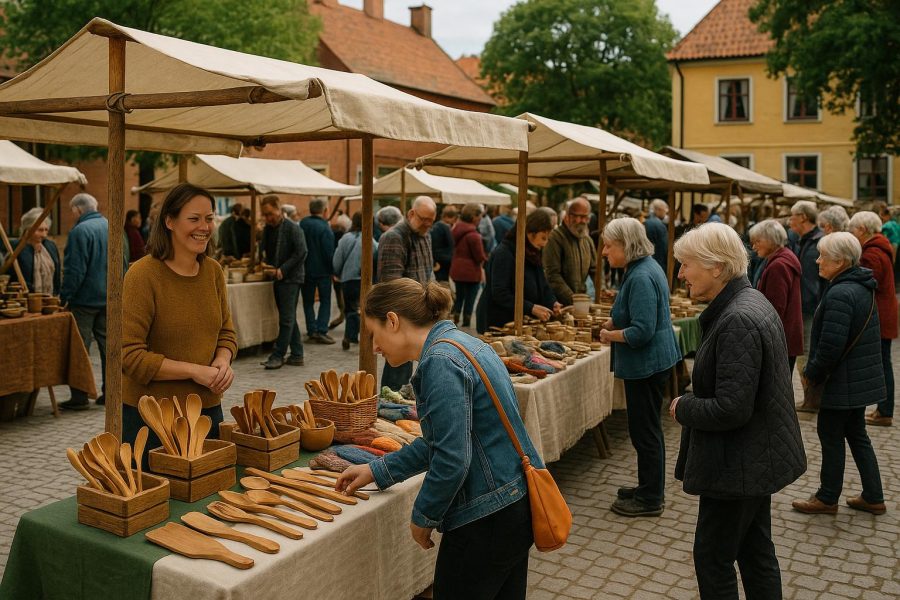 Lokala hantverksmarknader